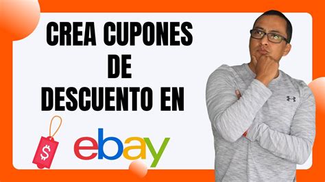 crear cupon descuento ebay